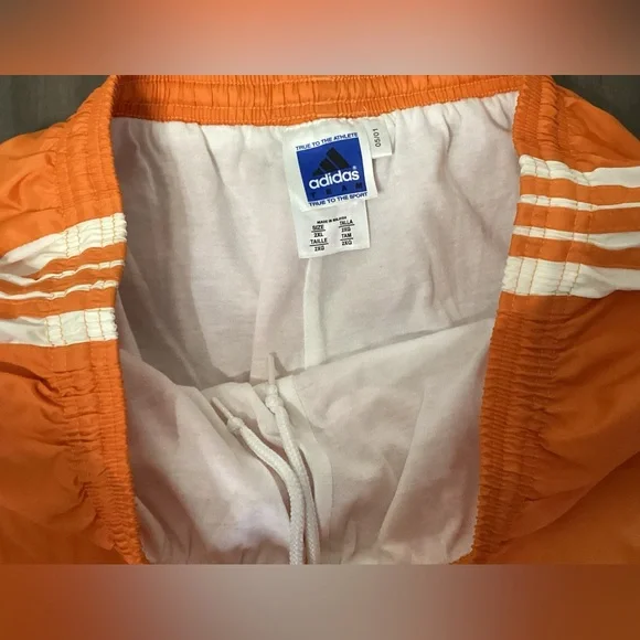 Vintage Adidas Men’s XXL Tennessee Volunteers Orange Track Pants Football - Picture 4 of 7